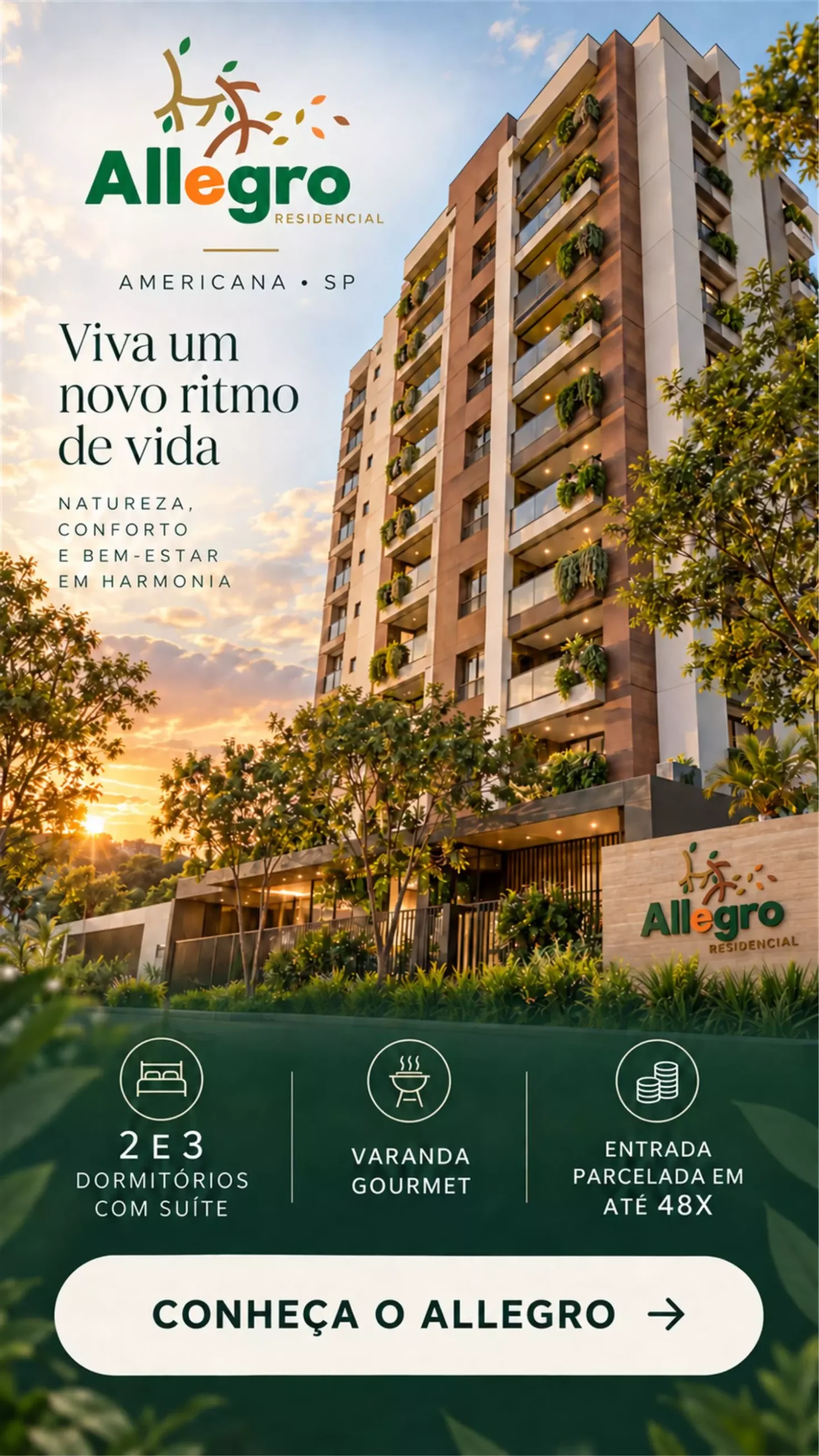 Card do Allegro Residencial