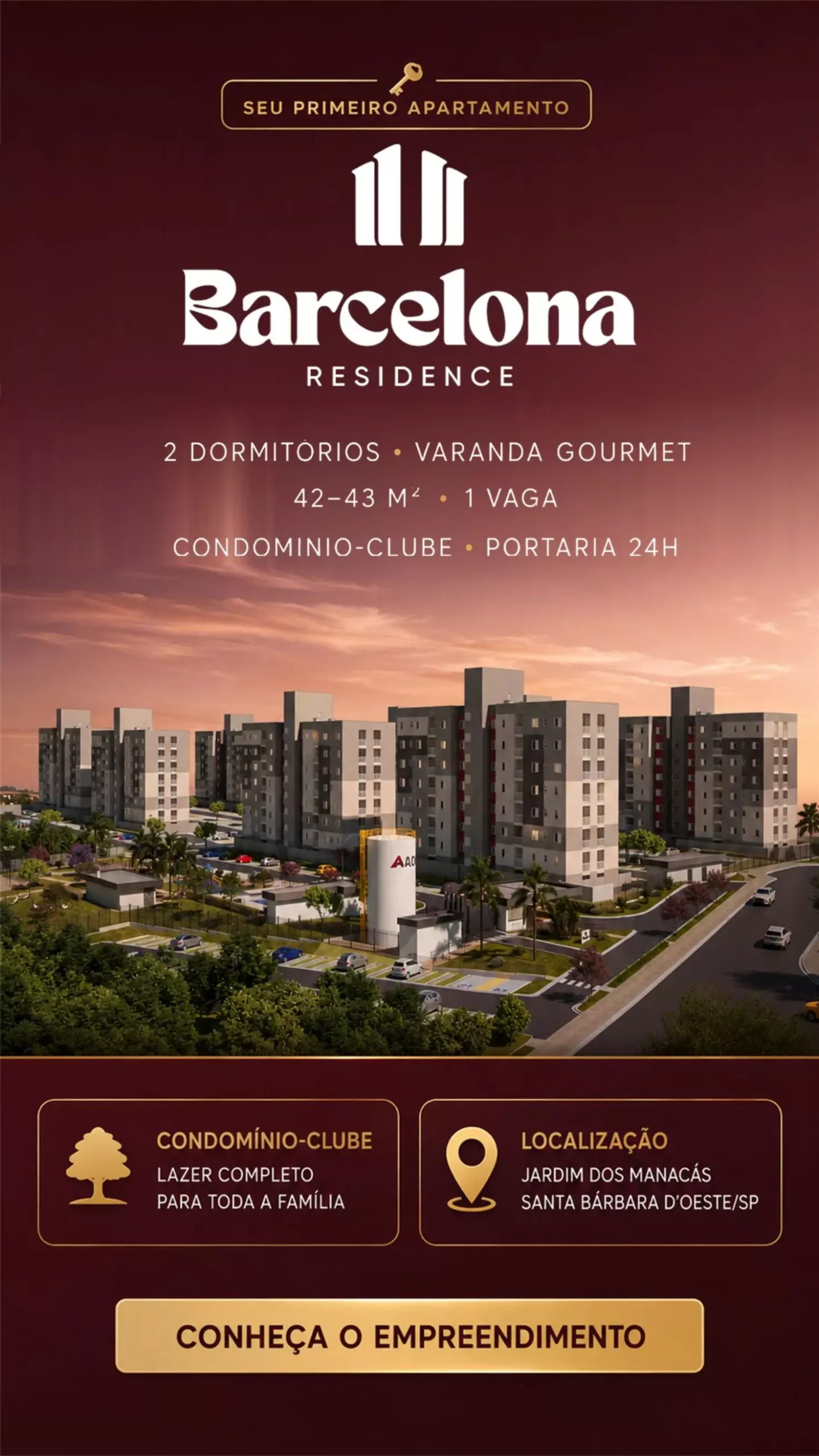 Card do Barcelona Residence
