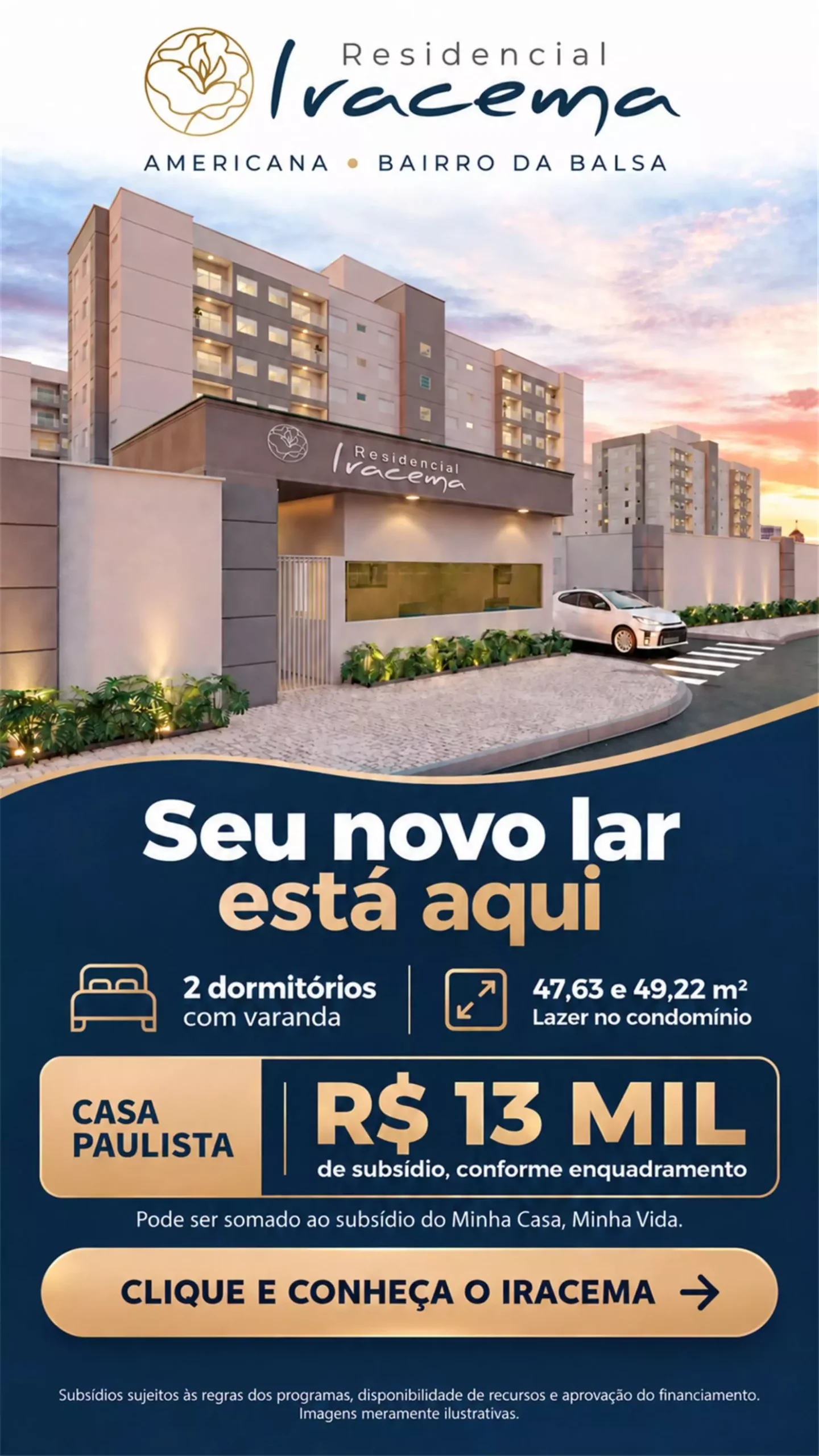 Card do Residencial Iracema