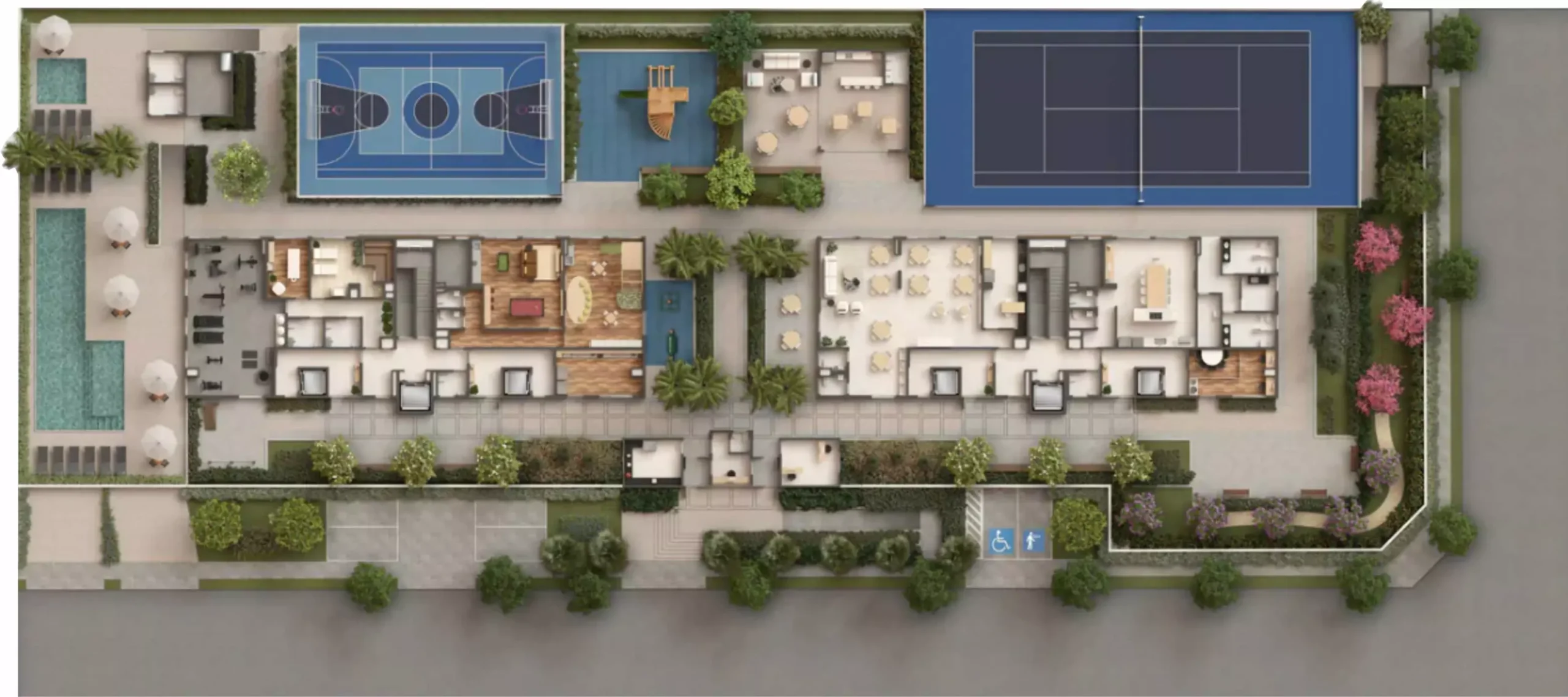 Implantação do Majestic Residencial