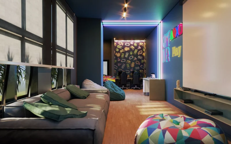 12 - Signa Residence 3 Suítes em Americana Salão de jogos teen
