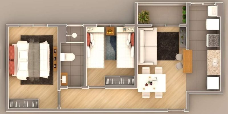 Planta - Residencial Janaína 1